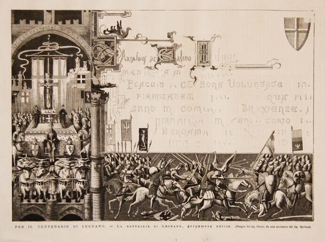 Per Il Centenario Di Legnano La Battaglia Di Legnano Pergamena Antica Crespi Dis Libro Usato Nd Ibs