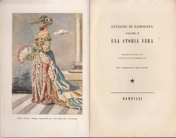 Luciano Di Samosata La Storia Vera