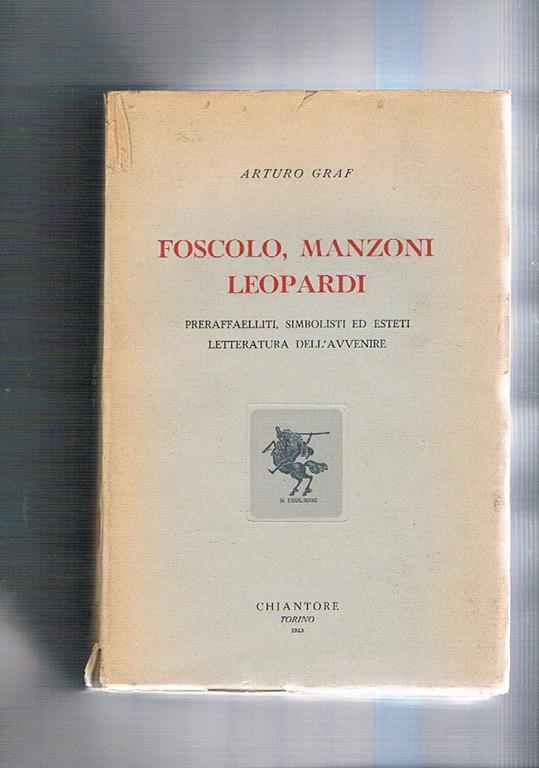 Differenze Tra Foscolo E Leopardi