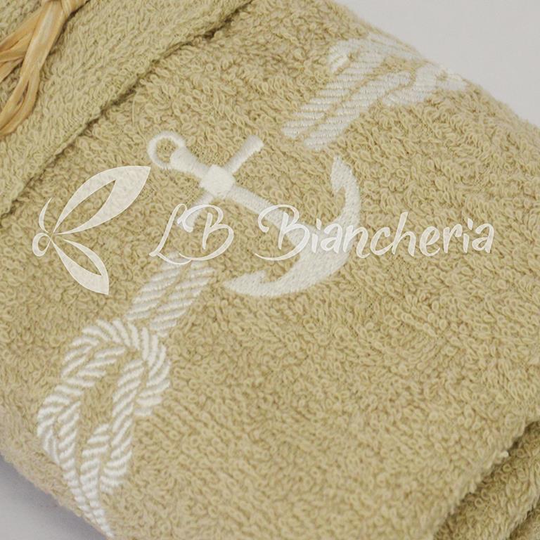 Verde, Bianco e Grigio 3 Ospiti Vingi Margaret Spugna 100/% Cotone. Set da Bagno 3 Asciugamani