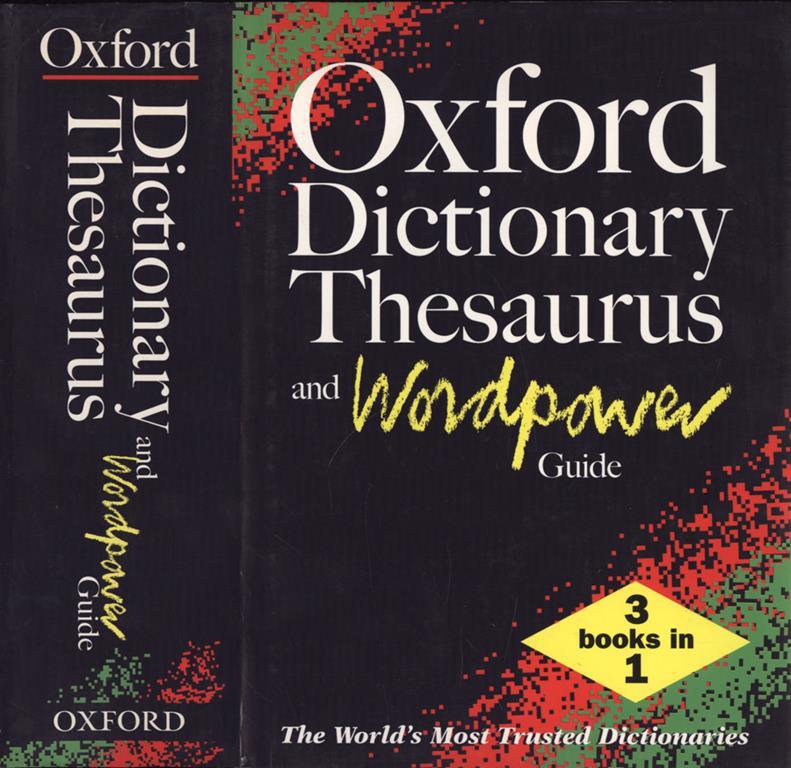 Oxford dictionary, Thesaurus and Wordpower guide - Libro Usato - Oxford ...