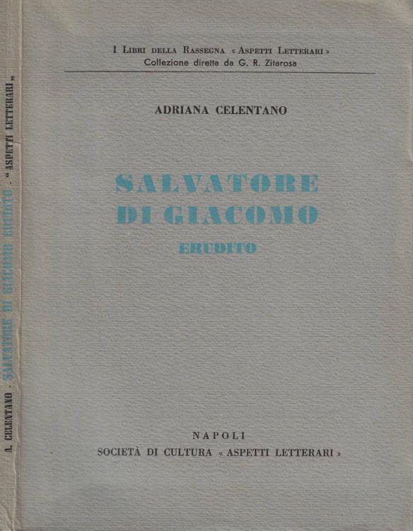 Salvatore di Adriano Celentano Libro Usato Tip. A
