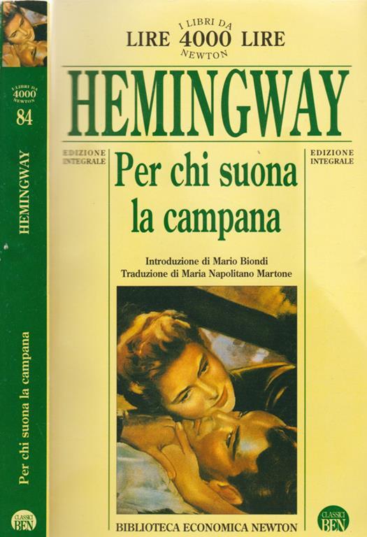 Per chi suona la campana Ernest Hemingway Libro Usato Newton