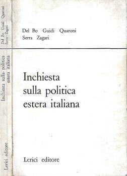 Inchiesta Sulla Politica Estera Italiana Libro Usato Lerici Editore Saggi Ibs