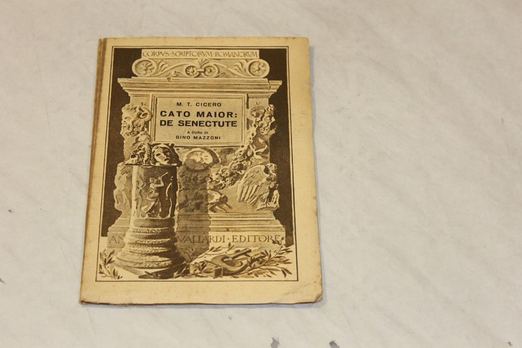 Cato maior de senectute Libro Usato ND IBS Cato maior de senectute Libro Usato ND IBS