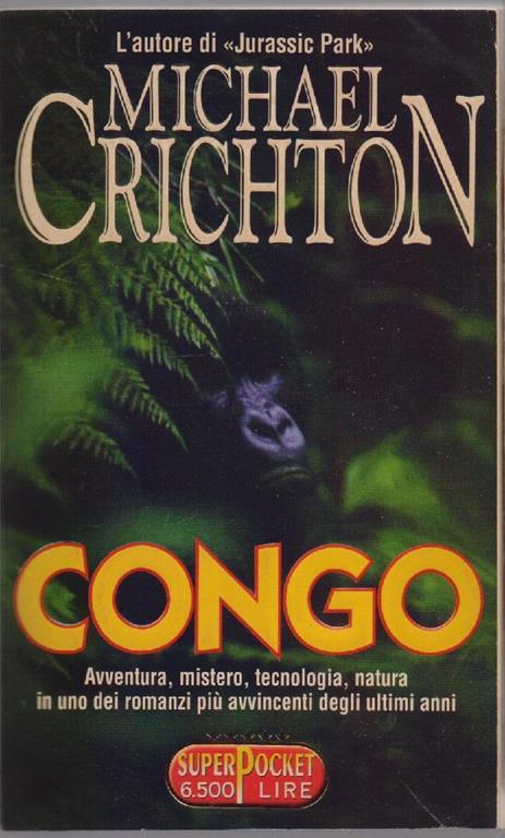 the congo michael crichton the congo michael crichton