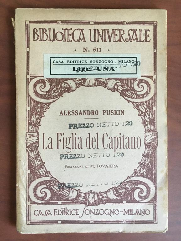 La Figlia Del Capitano Puskin