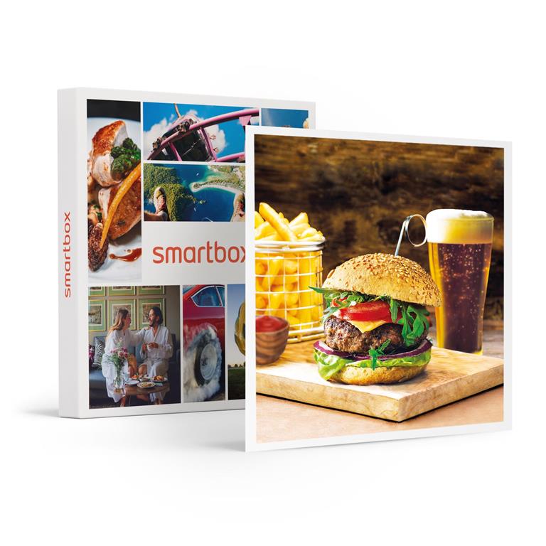 Smartbox Stasera Hamburger Cofanetto Regalo 33 Cene A Base Di Hamburger A Scelta Smartbox Idee Regalo Ibs