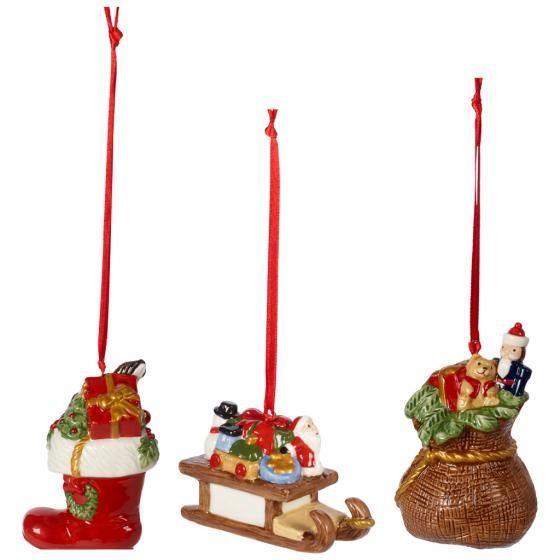 Addobbi Natale Villeroy Boch.Villeroy Boch Nostalgic Ornaments Set Di Addobbi Motivo Regali Villeroy Boch Casa E Cucina Ibs