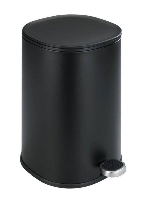 30L American Kitchen Pedal Bin Bathroom US Style Retro Rubbish Waste Bin - Black - Foto 9