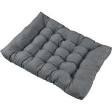 en.casa Cuscini per Divano Palette Euro mobili DIY Cuscini Divano per Palette per Dentro Ideale per Salotto Giardino d/´Inverno 3 x Cuscino per Il Sedile e 5 x Cuscino per Schienale Grigio