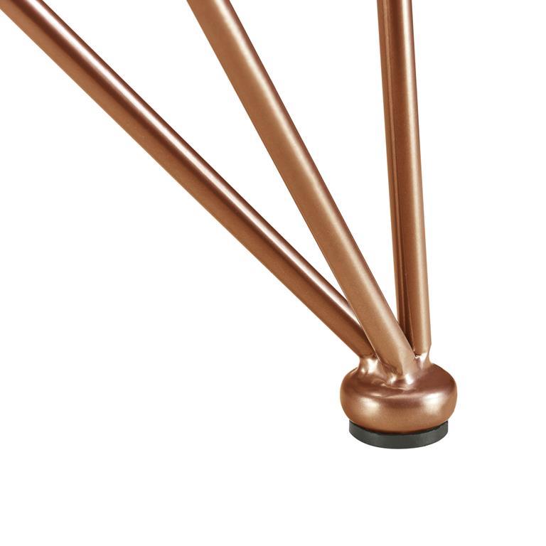 2 X Gambe Per Tavolo In Acciaio 62 X 22 X 72 Cm Set Di Piedi Per Tavolino Tavolo Da Pranzo Fai Da Te Con Protezione Pavimento Rame