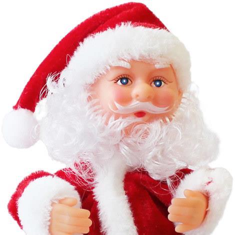 Babbo Natale Balla.Babbo Natale Che Canta E Balla 18cm Decorazione Natalizia Personaggio Natalizio Santa Claus Lux Pro Casa E Cucina Ibs