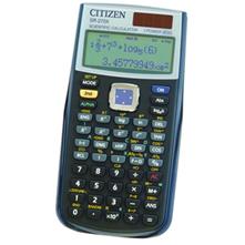 Калькулятор citizen научный 10+2 разрядов 274 функции 2-х строчный 2-е питание 84x164 x 19мм черный в короб. с окном (4562195134404)