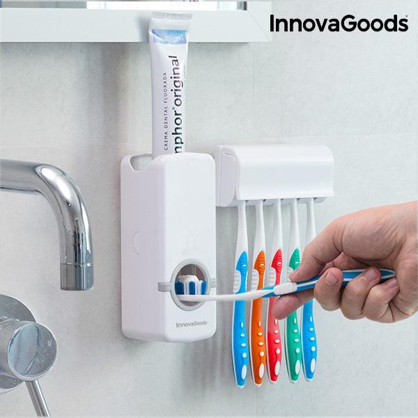 Dispenser Di Dentifricio Con Portaspazzolino Innovagoods Innovagoods Casa E Cucina Ibs