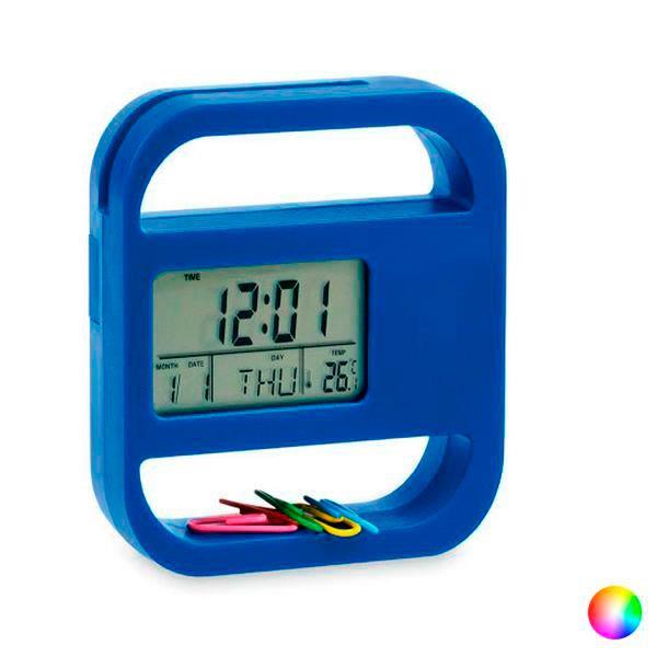 Orologio Digitale Da Tavolo Mini LCD - Batteria Inclusa Per Ufficio, Casa O Viaggi - Foto 3