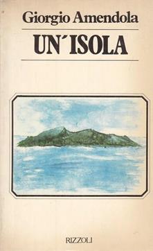 Un' isola - Giorgio Amendola - copertina