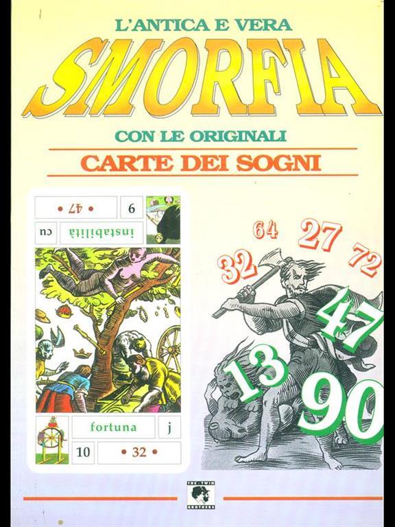 L Antica E Vera Smorfia Con Le Originali Carte Dei Sogni Libro Usato The Twin Borthers Ibs