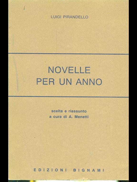 Novelle Per Un Anno - 