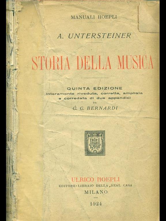 7 Storia della musica