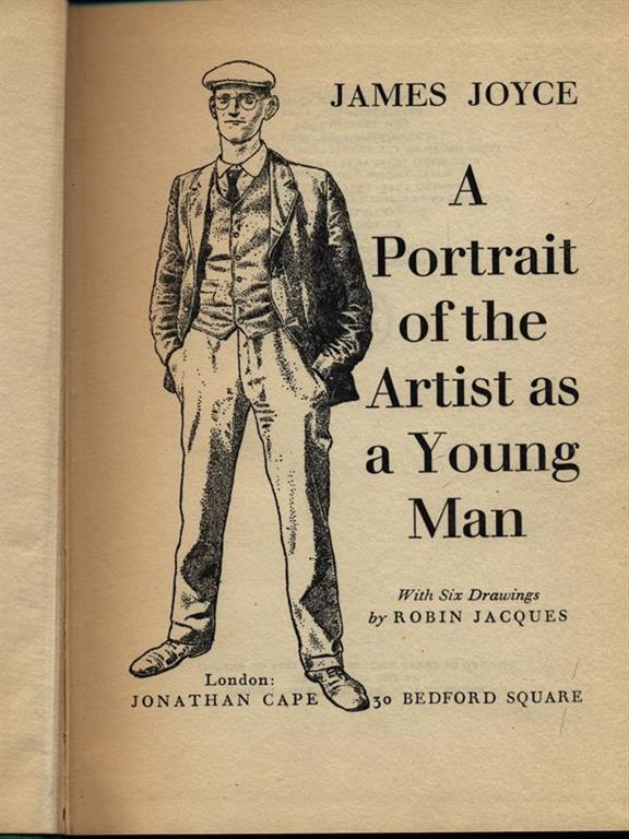 A portrait of the artist as a young man James Joyce Libro Usato Jonathan Cape IBS