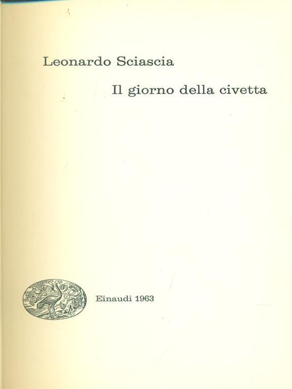 Il Giorno Della Civetta Verifica
