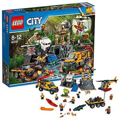 LEGO CITY 60161 SITO DI ESPLORAZIONE NELLA GIUNGLA NUOVO NEW