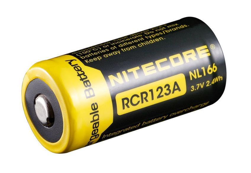Аккумулятор nitecore nl166 rcr123