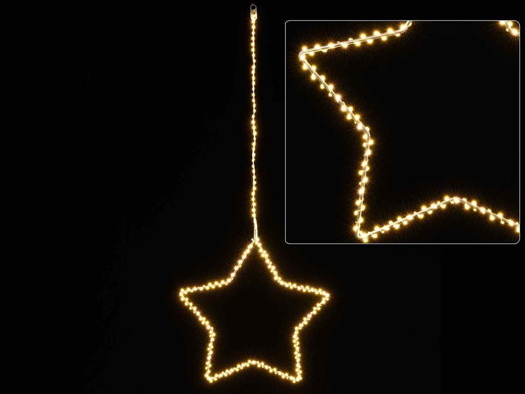 Luci Solari Da Esterno A Stringa - Lanterne In Rattan Naturale Con 10 Lampadine LED G40, 6 Metri, Atmosfera Calda Per Giardino E Terrazzo