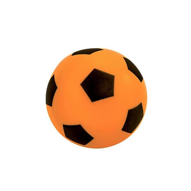 1 Pallone Globo Spugna 20 Cm Giocattolo Palla Bambini Per Calcio Spiaggia Arancione