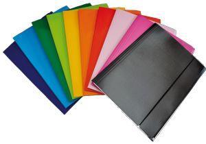 Cartellina Portadocumenti A4 Con 3 Alette Ed Elastico - Verde, 30 Mm Dorso - Foto 8