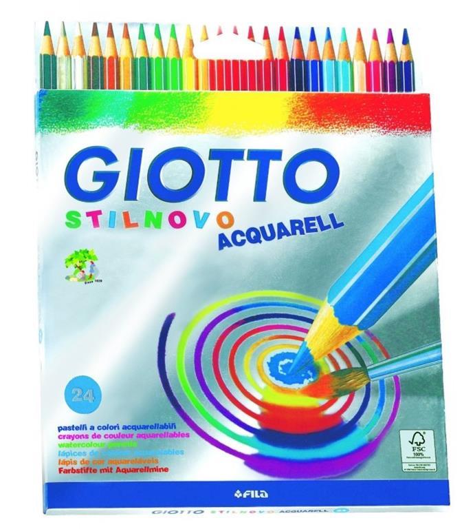 Matite Colorate Giotto Stilnovo Maxi - Mina Spessa 4,3mm, Formato Triangolare, 48 Colori, Per Bambini - Foto 6