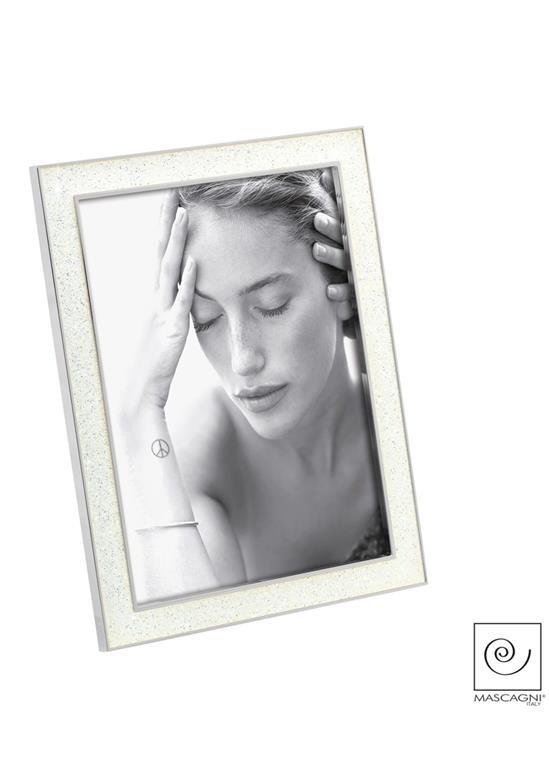 Mascagni Cornice Lucida Stardust Bianco Cm 20 X 25 Mascagni Casa E Cucina Ibs