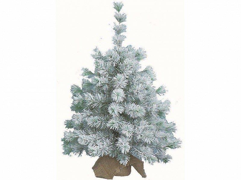 Albero Di Natale Juta.Pinetto Innevato 60cm Con Base In Juta Addobbi Albero Di Natale Peraga Casa E Cucina Ibs