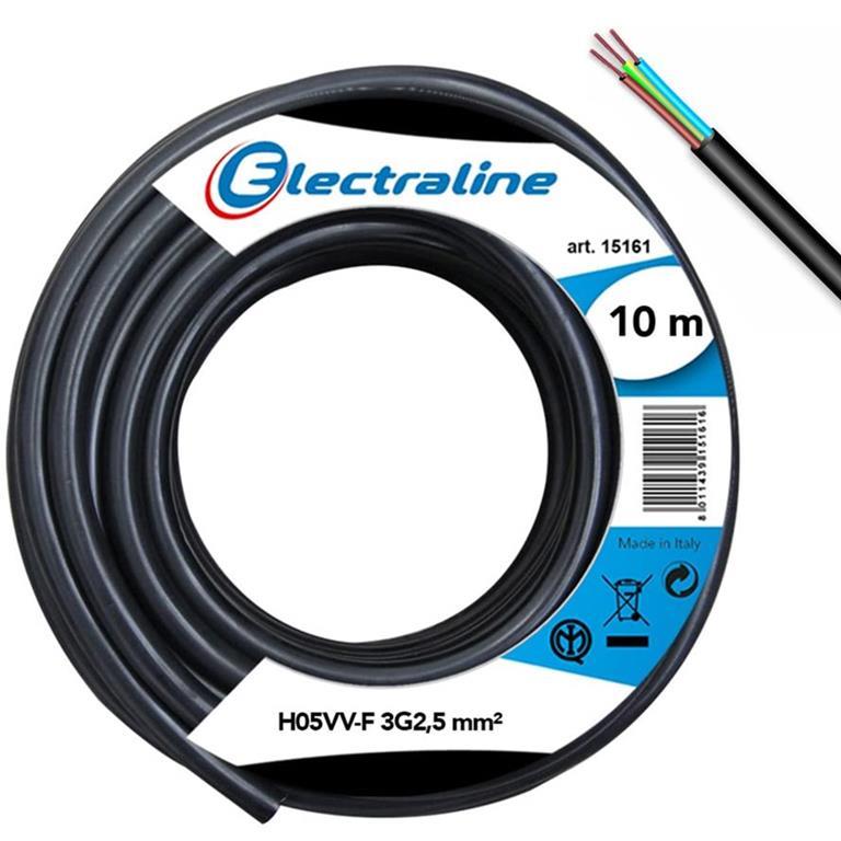 Cavo Prolunga Elettrico FROR 3x1,5 - Lunghezza 30 Metri, Per Estensioni Sicure