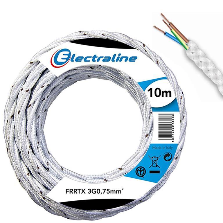 Cavo Elettrico Intrecciato A Vista Per Luci