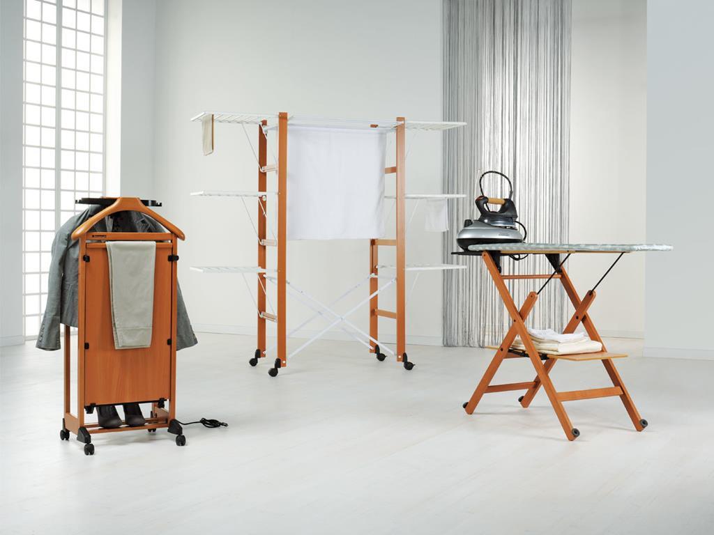 Ruote Di Ricambio Per Stendibiancheria Foppapedretti - 4 Pezzi In Nylon Con Freni - Foto 2