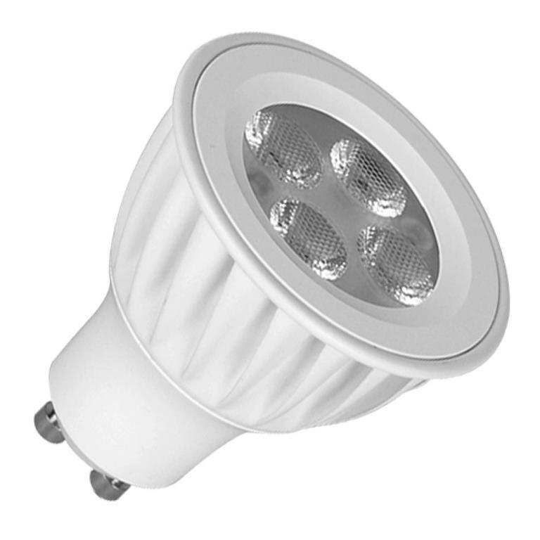 5PZ FARETTI DA INCASSO FISSO X LED GU10 NIKEL SAT