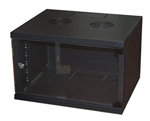6 Unità 600mm di Profondità colore Nero Armadio Rack 19 PREMIUM a muro 6 Unità 600mm di Profondità colore Nero Armadio Rack 19 PREMIUM a muro