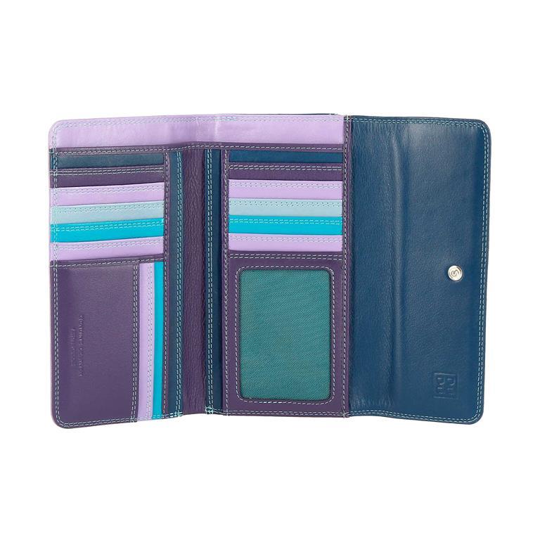 Portafoglio Donna In Pelle Con RFID - Design 'Polka' Con Cuori | 9x11.5cm Multifunzione - Foto 5