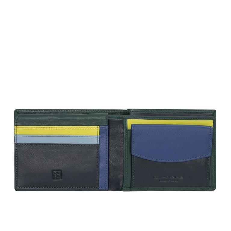 Portachiavi In Vera Pelle DUDU Tahiti - 6 Ganci, Design Multicolore Lampone - Unisex - Foto 2