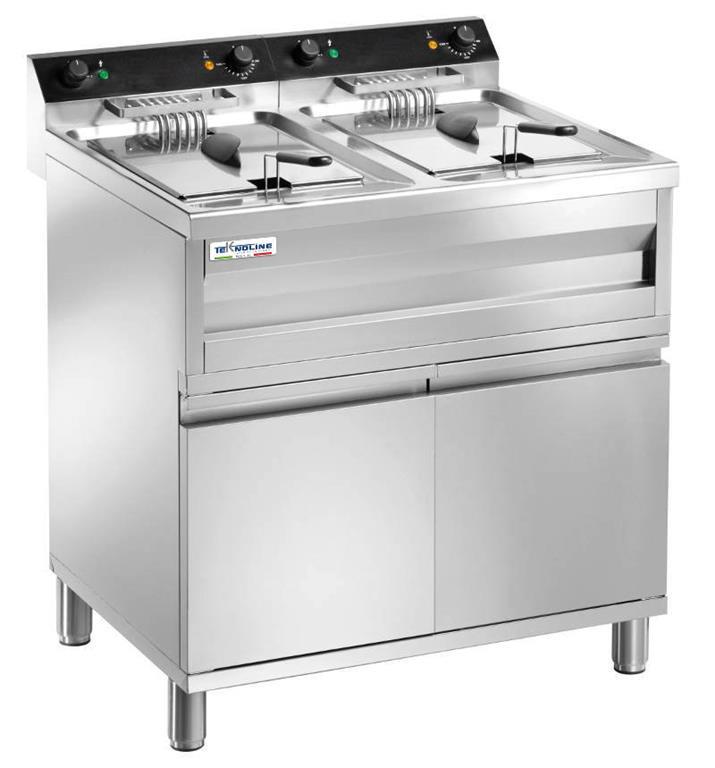 Friggitrice elettrica professionale trifase