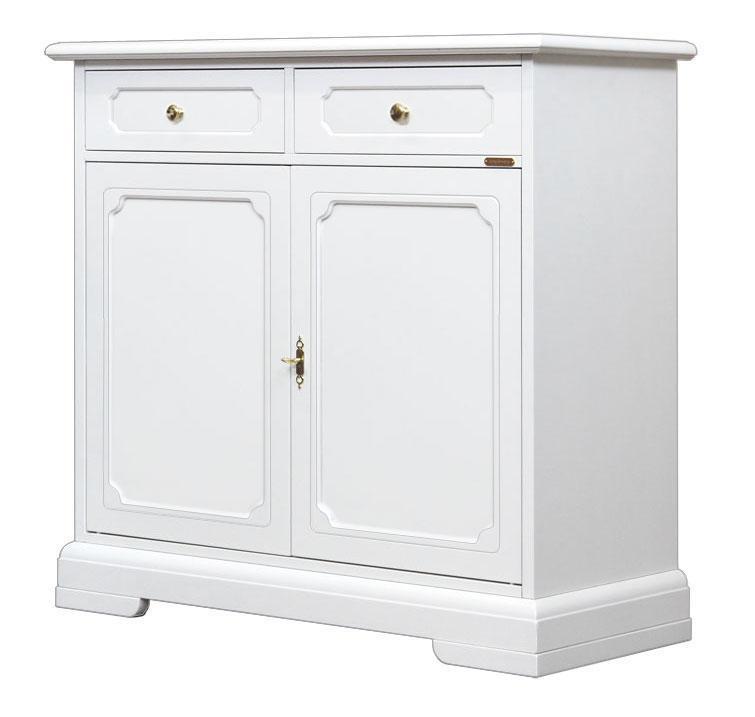 Credenza bianca 2 porte 2 cassetti Arteferretto Casa e Cucina IBS