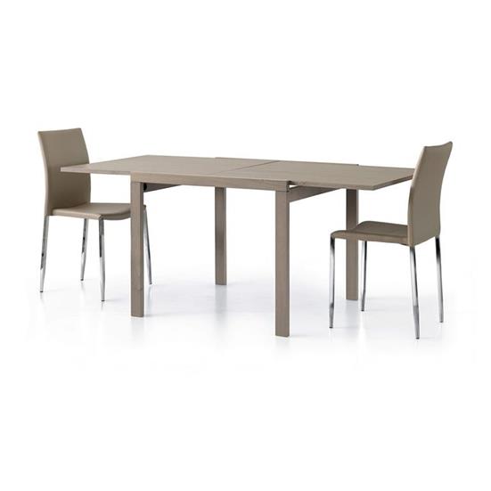 Tavolo Da Pranzo Moderno Di Design Allungabile A Libro 90 X 90180
