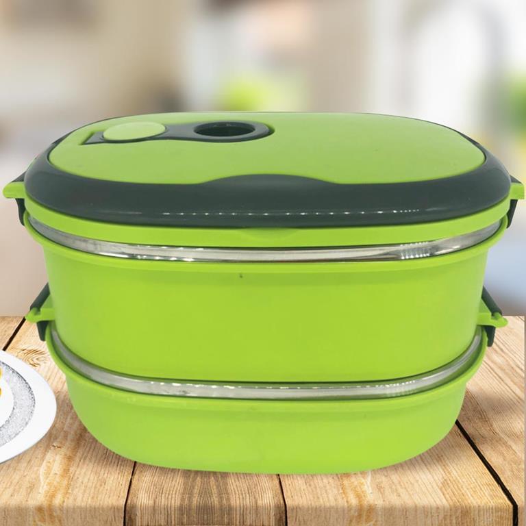 Portapranzo Termico Acciaio Inox 650ml - Lunch Box Isolante Per Lavoro E Scuola - Foto 3