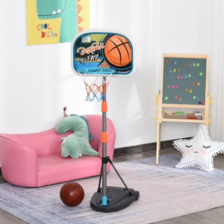 Canestro da Basket Regolabile in Altezza M.Dunk 6.2 FT per Esterni, Set per Bambini e Ragazzi dai 3 agli 8 Anni Canestro da Basket Regolabile in Altezza M.Dunk 6.2 FT per Esterni, Set per Bambini e Ragazzi dai 3 agli 8 Anni