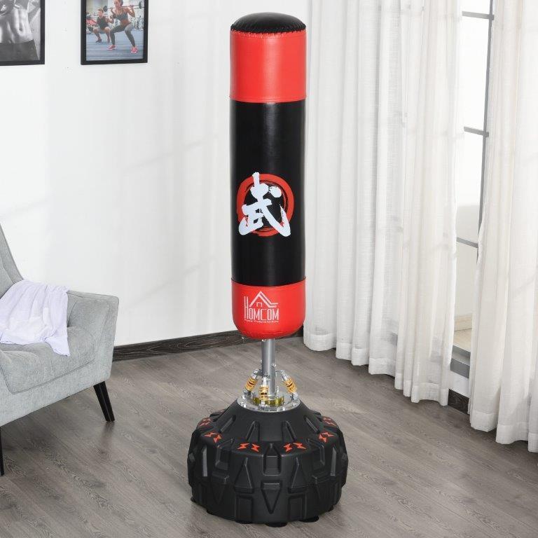 Sacco Boxe da Terra con Supporto
