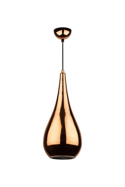 HOMEMANIA Lampada a Sospensione mirrors. Lampadario. Da Soffitto. Rame