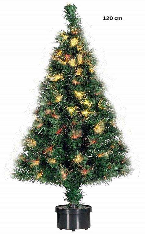 Albero Di Natale Fibra Ottica 180 Cm.Albero Di Natale A Fibra Ottica 140 Punte 120cm Lgvshopping Casa E Cucina Ibs