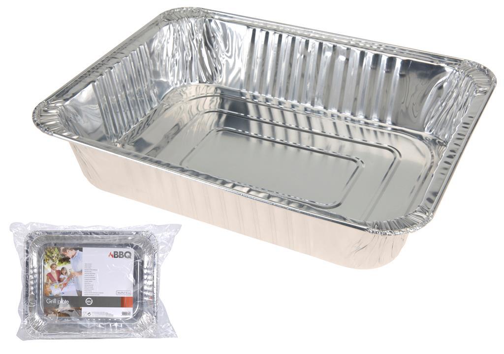 Set 10 Ciotole Per Barbecue In Alluminio - Con Fori Per Circolazione Aria | Riutilizzabili - Foto 11